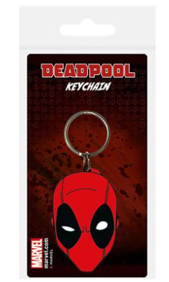 DEADPOOL (FACE) PVC KEYCHAIN