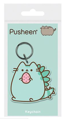 PUSHEEN (PUSHEENOSAURUS) PVC KEYCHAIN
