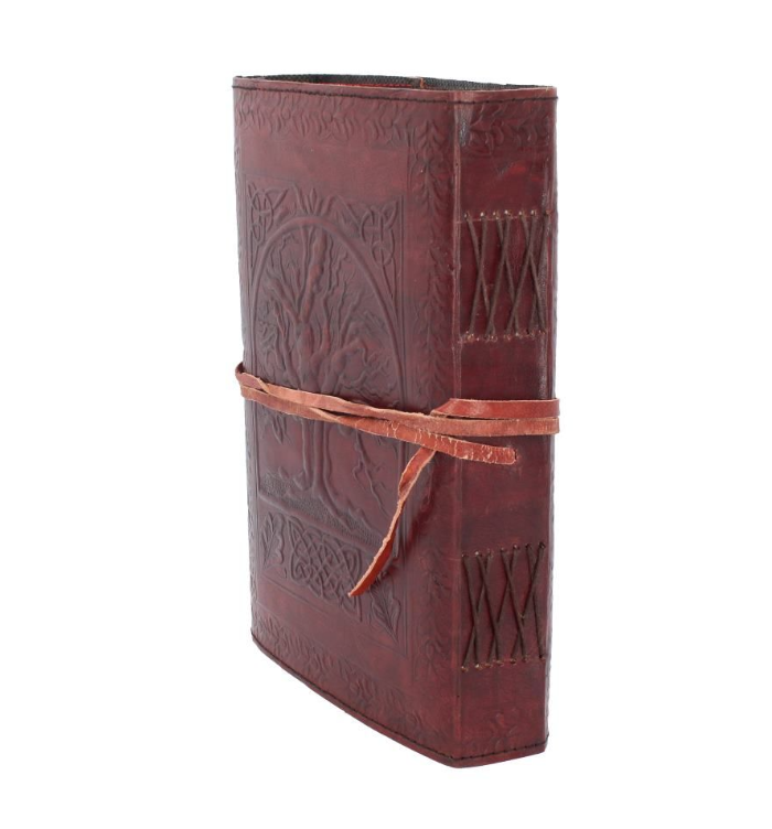 Tree Of Life Leather Embossed Journal 18 x 25cm