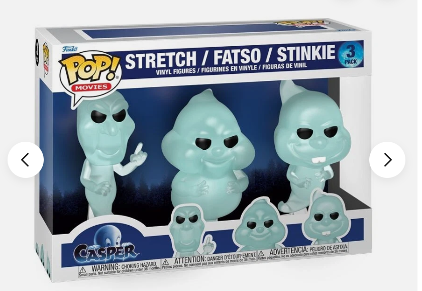 Pop! 3-Pack - Casper the Friendly Ghost - Trio