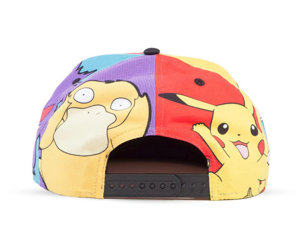 Pokémon - Multi Pop Art Snapback Cap