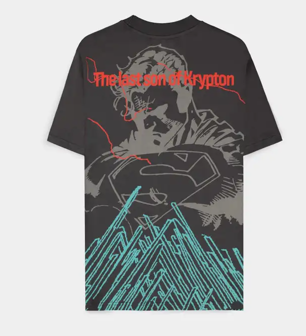 Superman - Dark Grey son of Krypton Men's Loose Fit T-shirt