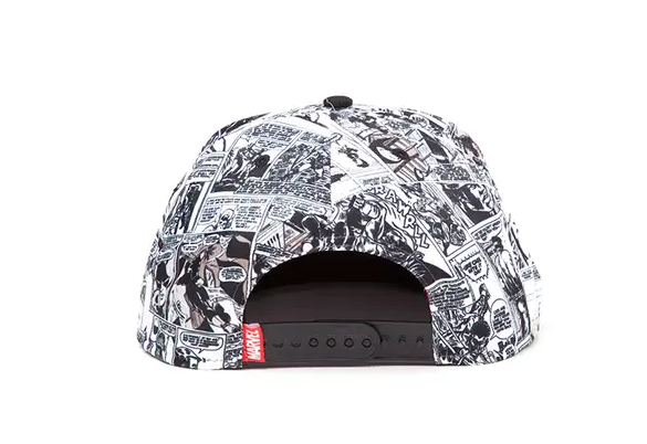 Marvel - Classic Red and White Logo Snapback