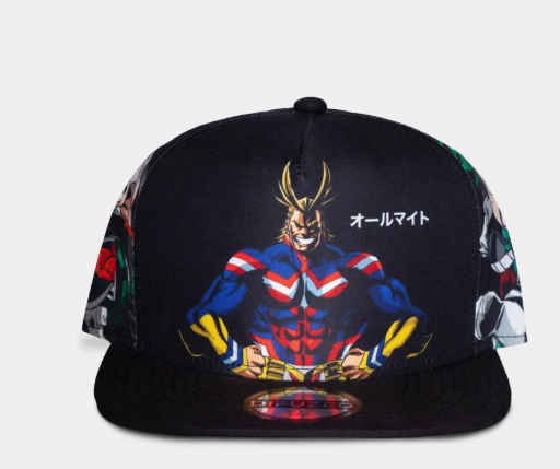 My Hero Academia - All Might, Deku & Bakugo Men's Snapback Cap