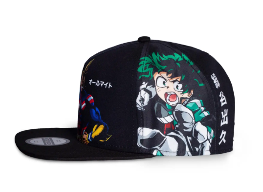 My Hero Academia - All Might, Deku & Bakugo Men's Snapback Cap