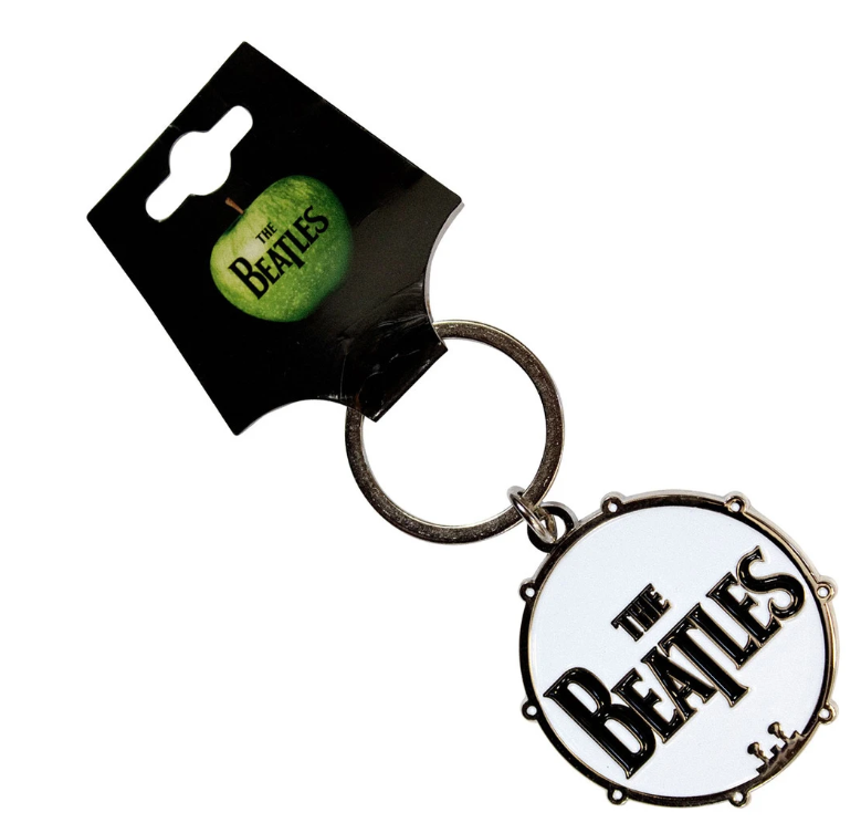 The Beatles Keychain: Drum Logo