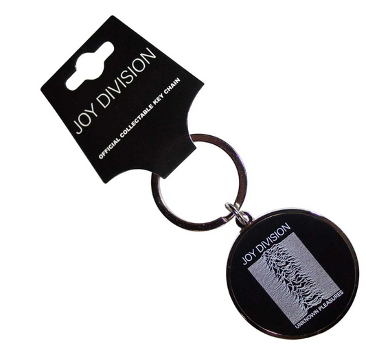 Joy Division Keychain: Unknown Pleasures