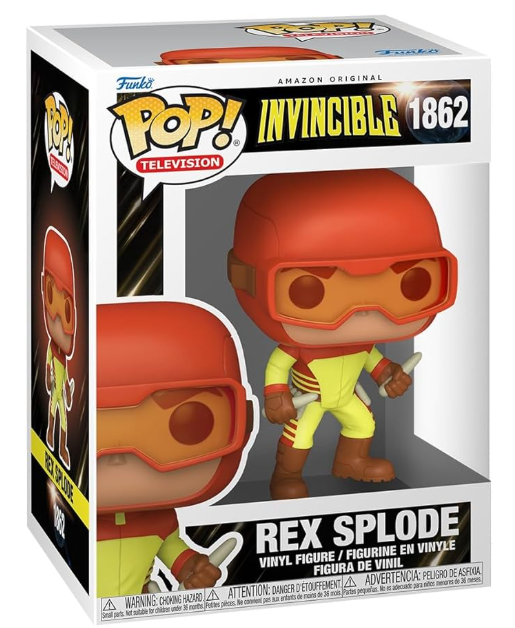 POP ANIMATION INVINCIBLE S2 REX W/CH VIN FIG