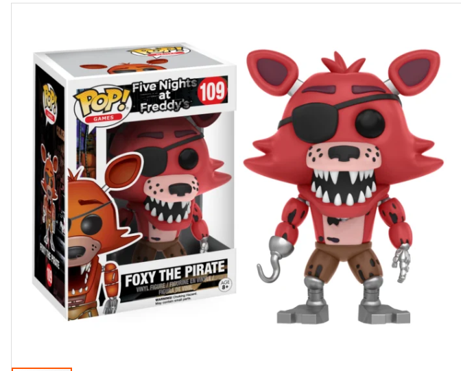 Pop! Vinyl - Five Nights At Freddys - Foxy The Pirate