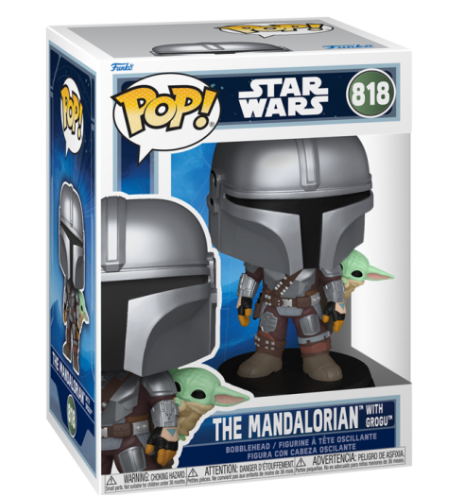 Pop! Vinyl - Star Wars M&G-The Mandalorian with Grogu
