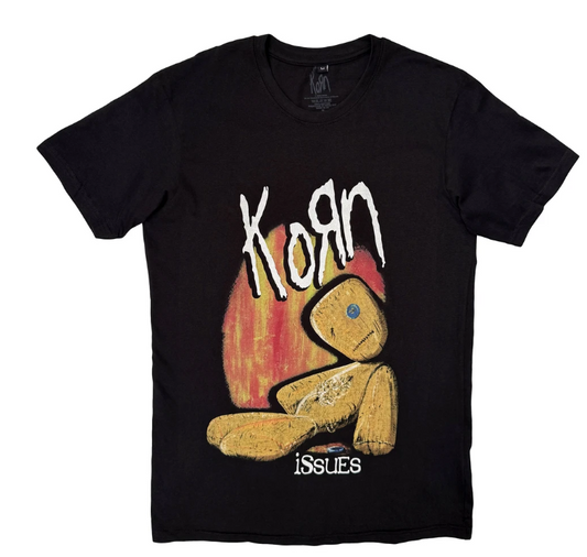 Korn Unisex Premium Carbon T-Shirt: Issues (Black)