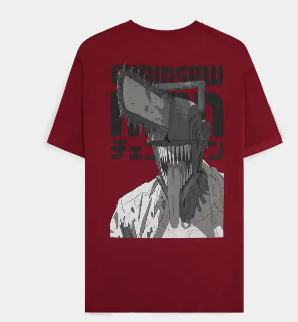 Chainsaw man - Bordeaux Smile Men's Short sleeved T-shirt