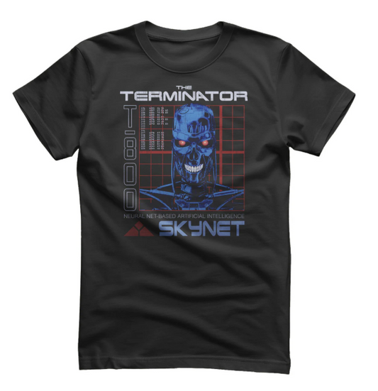 The Terminator T-800 Grid T-Shirt