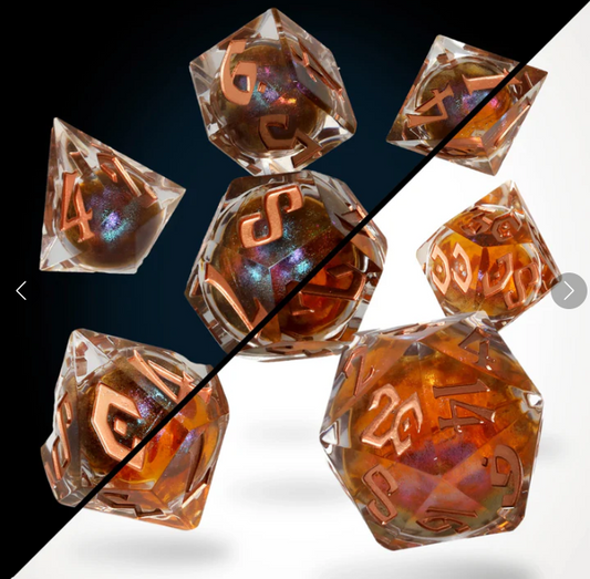 Aetherphase Fluxcore RPG Dice Set