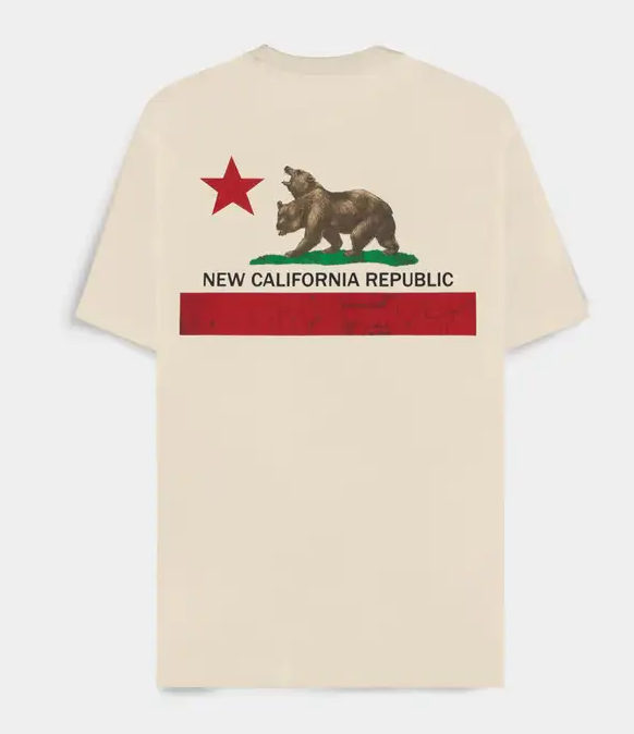 Fallout New California Republic - Off-White Men's Short Sleeved T-shirt