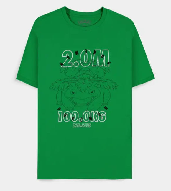 Pokémon - Venusaur - Green Men's Short Sleeved T-shirt