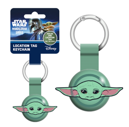 THE MANDALORIAN AND GROGU (GROGU) LOCATION TAG KEYCHAIN