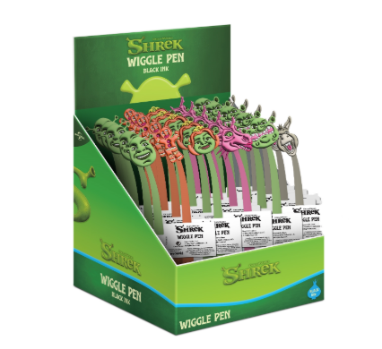 SHREK (CHARACTERS) WIGGLE PENS