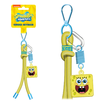 SPONGEBOB (ABSORBED) CORD KEYCHAIN