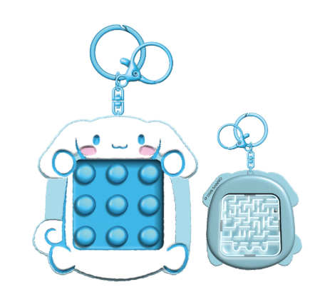 CINNAMOROLL (KAWAII) FIDGET KEYCHAIN
