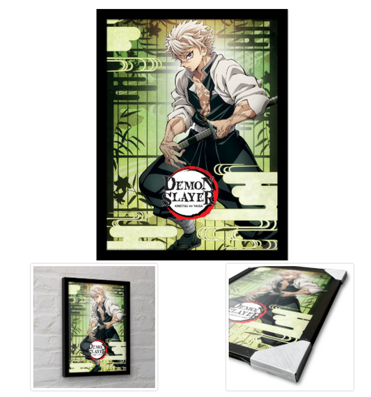 DEMON SLAYER (SANEMI) COLLECTOR PRINT (FRAMED)