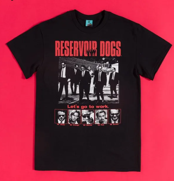 Reservoir Dogs Let's Go To Work Black T-Shirt