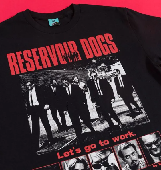 Reservoir Dogs Let's Go To Work Black T-Shirt