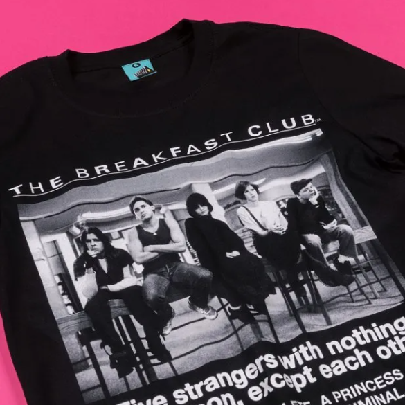 The Breakfast Club Detention Black T-Shirt