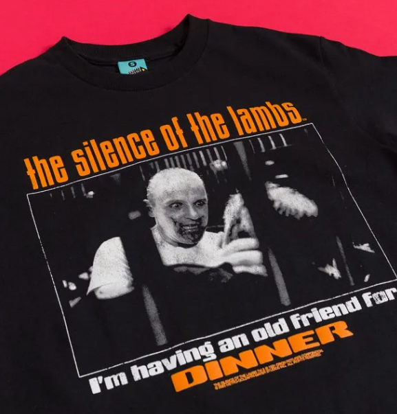 The Silence Of The Lambs I'm Having An Old Friend For Dinner Black T-Shirt
