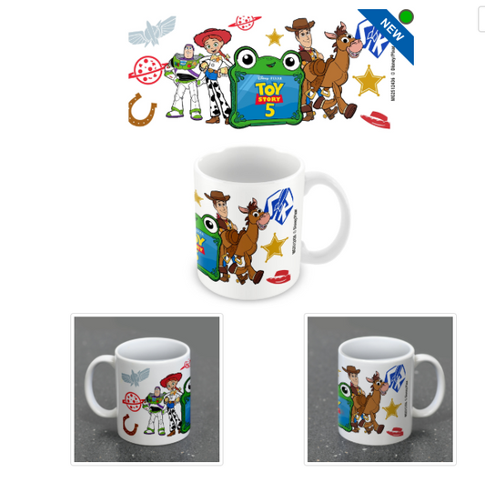 TOY STORY 5 (CORE GROUP) WHITE POD MUG