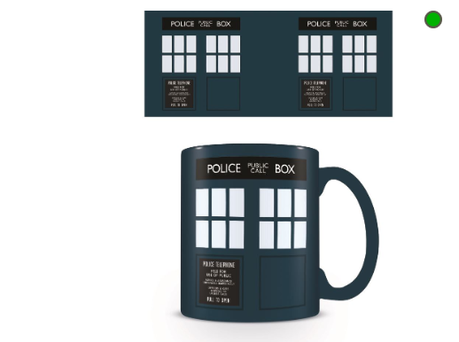 DOCTOR WHO (TARDIS) MUG