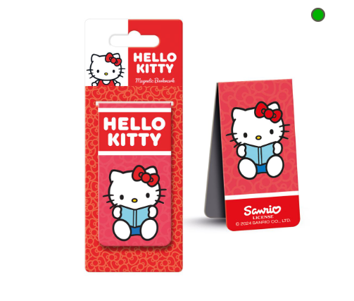 HELLO KITTY (READING) MAGNETIC BOOKMARK