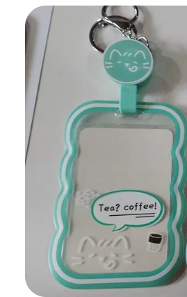 Tonami Cartoon Cat Card Holder