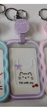 Tonami Cartoon Cat Card Holder