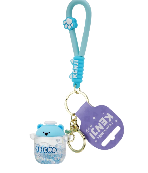 Mitoyo Tumbler Friend Keyring Blue