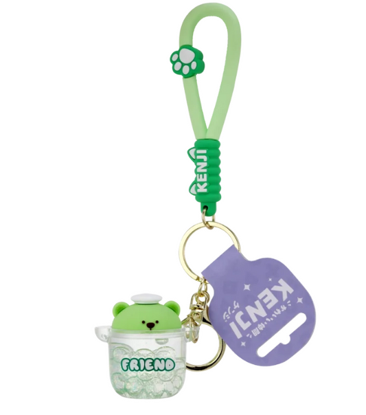 Mitoyo Tumbler Friend Keyring Green