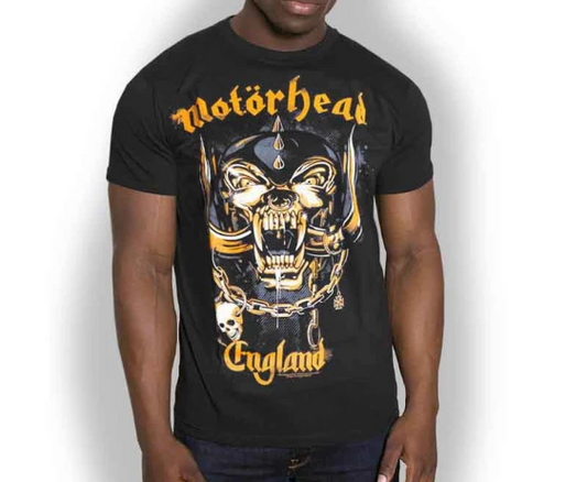 Motorhead Unisex T-Shirt: Mustard Pig (Black)