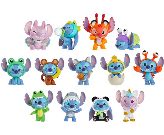 Stitch Goes Wild Collectible Mini Figure Blind Capsule