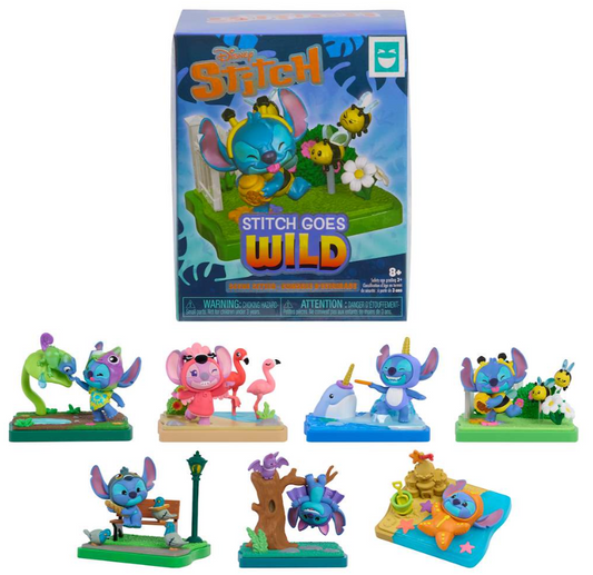 Stitch Goes Wild Scene Setters Blind Box