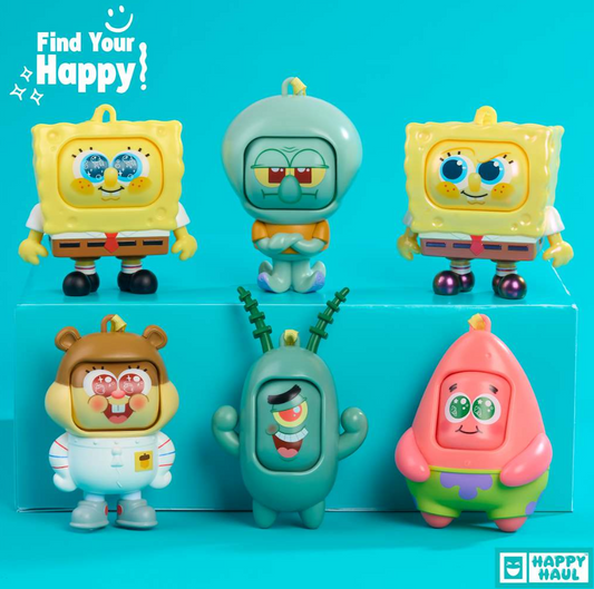 SpongeBob SquarePants Many Moods Shifts Clip-on Fidget Figs Blind Box