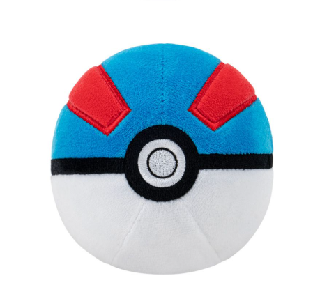 Pokemon 4" Poke Ball Plush