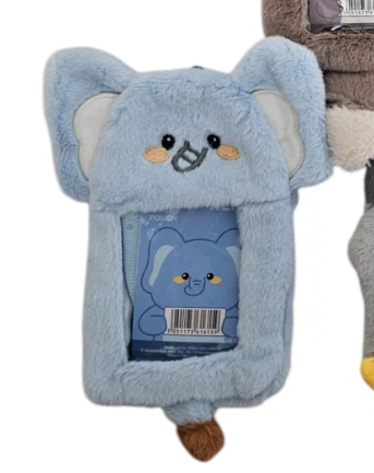 Mima Fluffy Wildlife Card Pouch