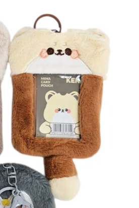 Mima Fluffy Wildlife Card Pouch
