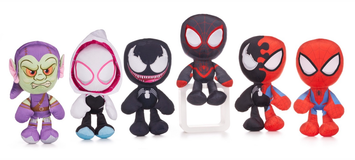 SPIDERMAN NEW COLLECTION S/3 12"/30CM  Plush