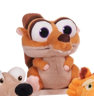 ICE AGE 6 S/3 9.5"/25CM Plush