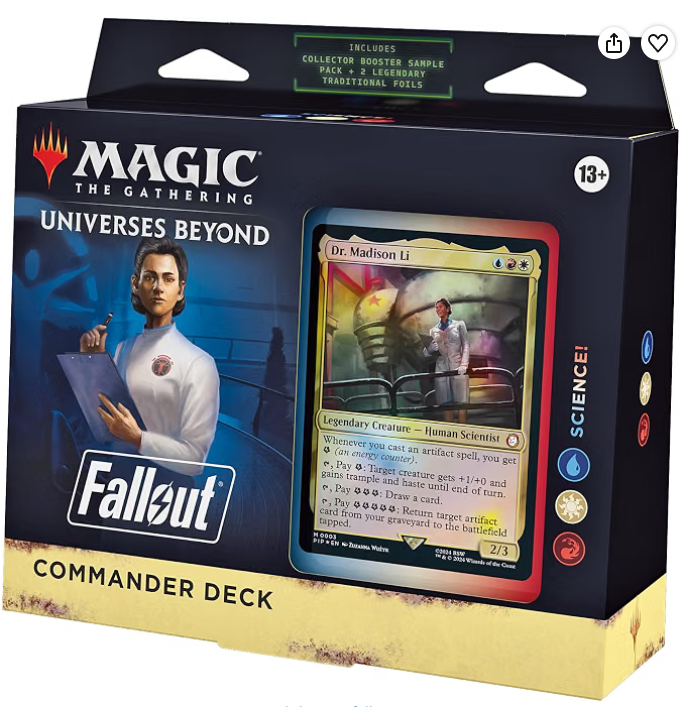 The Magic: The Gathering – Universes Beyond: Fallout Commander