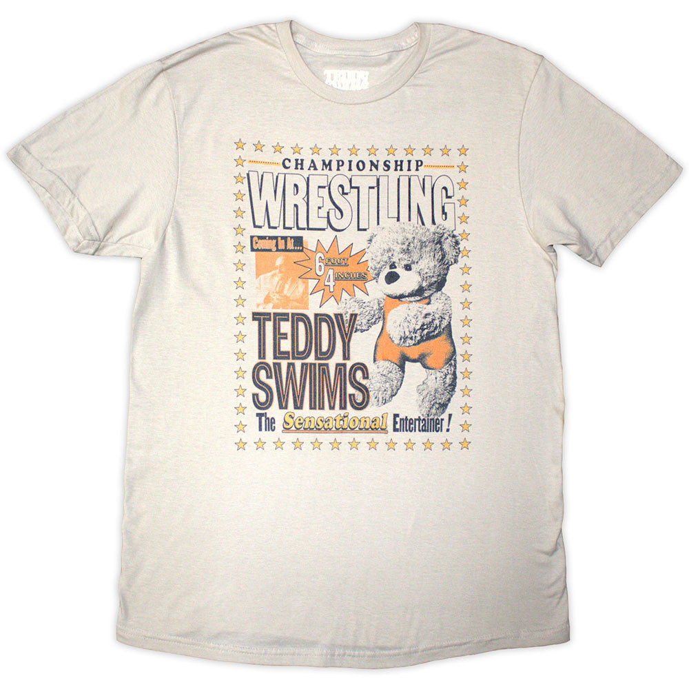 Teddy Swims Unisex T-Shirt: Wrestling (Sand)
