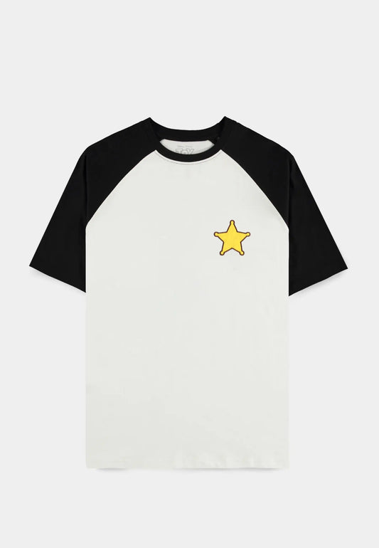 Toy Story - Woody Unisex Raglan Short Sleeved T-shirt