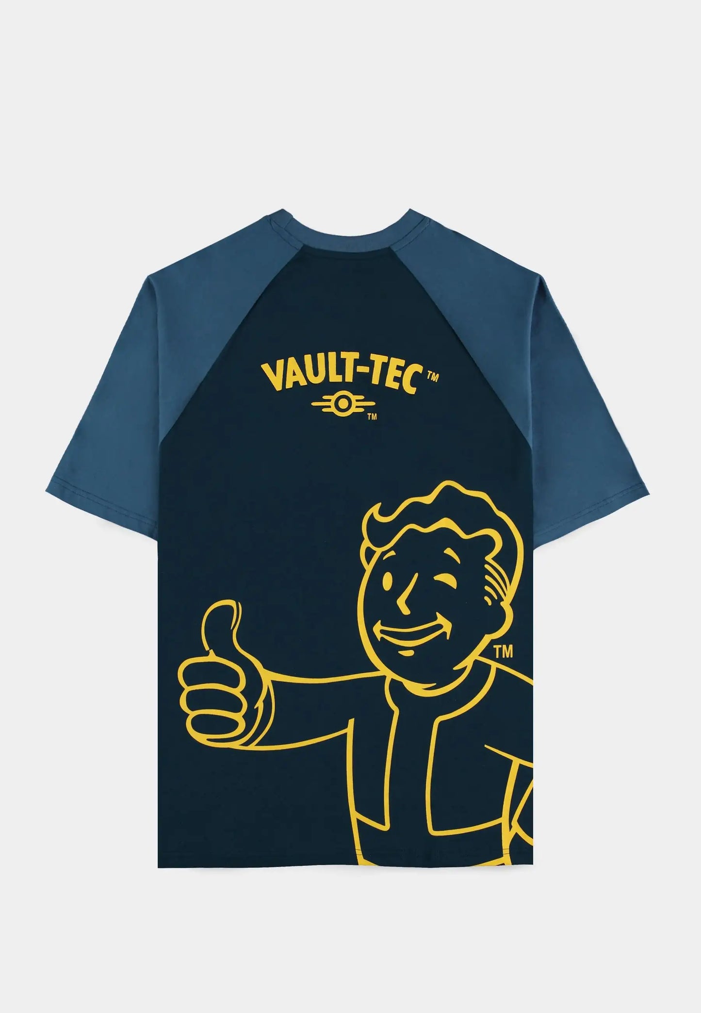 Fallout - Vault Boy Blue Unisex Raglan T-shirt