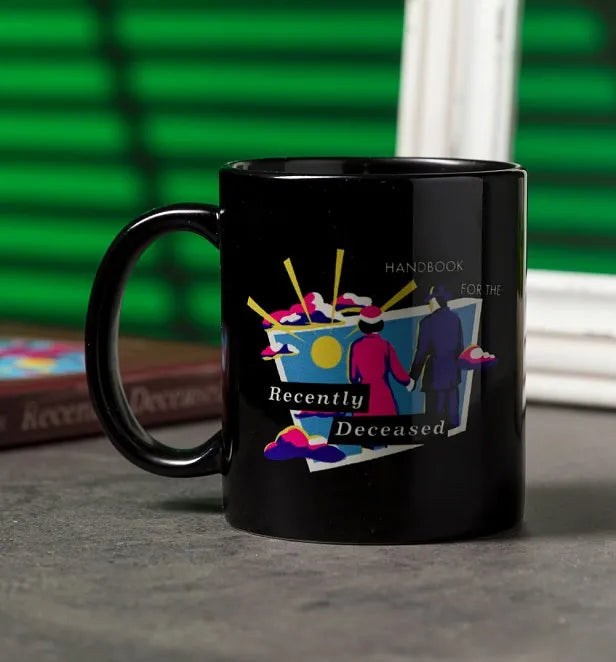 Beetlejuice Handbook For The Recently Deceased Black Mug